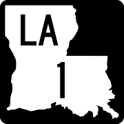 Route markers of Louisiana