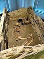 Stone cist burial