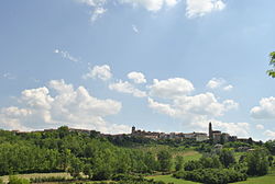 View of Montechiaro d'Asti