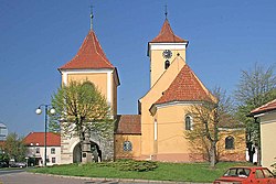 Church of Saint Wenceslaus and bell tower