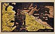 Paul Gauguin, Auti te pape - Les femmes à la rivière, between 1891 and 1893, woodcut on paper