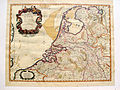 Delisle's Carte des Provinces Unies des Pays Bas, 1702. Posthumous Amsterdam 1743 edition of the original map of 1702