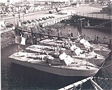 PT-658, PT-659 and PT-660 (RCT-13, RCT-14 and RCT-15), Point Mugu Boat Basin November 1949