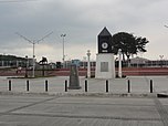 Kilometre zero in Rizal Park, Ermita, Manila