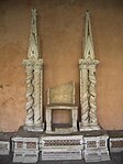 Papal throne from the cloister of St. John Lateran