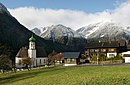 Kirchdorf der Gemeinde St. Gallenkirch