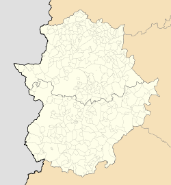 Oliva de Plasencia is located in Extremadura