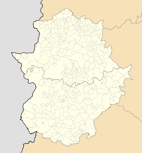 2014–15 Tercera División is located in Extremadura