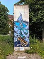 Teil der Berliner Mauer in Kiel