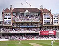 The Victorian pavilion at The Oval, London