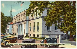 United States Post Office, Gloucester, Massachusetts, 1932-35.