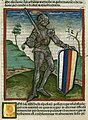 Image 28John Hunyadi – one of the greatest generals and a later regent of Hungary. (Chronica Hungarorum, 1488) (from History of Hungary)