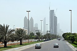 Highway in Abu Dhabi