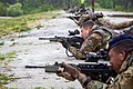 Royal Bermuda Regiment shoot at Stonebay Rifle Range, USMCB Camp Lejeune on 12 May, 2021.