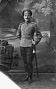 Nobleman Alexandre "Sandro" Chikovani in Russian Imperial uniform