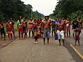 Indigene auf der Straße (Oktober 2009)
