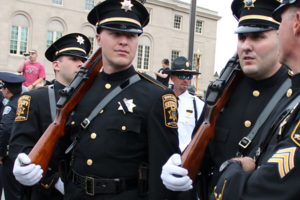 Berks County, Pennsylvania sheriff's deputies in dress uniform