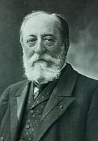 Camille Saint-Saëns (by Nadar) famously included a prominent organ part in his Symphony No. 3, which is thus sometimes known as the Organ Symphony