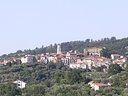 Panoramic view of Campora