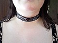 Image 44Chokers, popular in the mid- and late-1990s. (from 1990s in fashion)