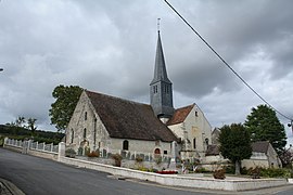 The church in Festigny