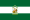 Flagge von Andalusien