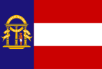 Flag of Georgia (1902 – 1906)