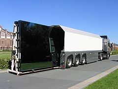 Glass inloader trailer (Germany)