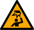 W020: Warnung vor Hindernissen im Kopfbereich