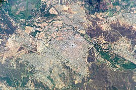 Satellitenbild von Cúcuta