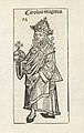 Charlemagne on a print from the Nuremberg workshop of Michael Wolgemut and Wilhelm Pleydenwurff, 1493