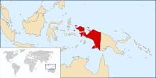 Western New Guinea region in Indonesia