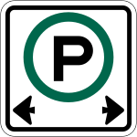 RB-53 Parking Permitted (24/7 variant)