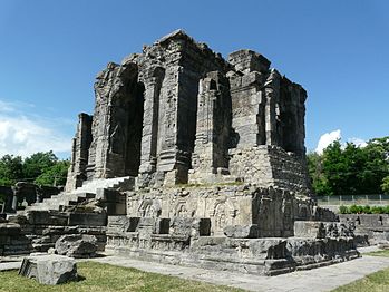 Ruins in summer of 2011