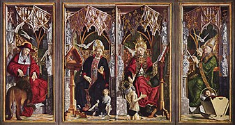 part of: Altarpiece of the Church Fathers 