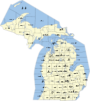 Counties of Michigan