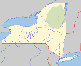 Mount Adams is located in New York Adirondack Park