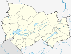 Kuybyshev is located in Novosibirsk Oblast