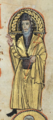Monk wearing a koukoulion, from the Sacra Parallela[7]