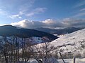 Winter landscape in Gemenea