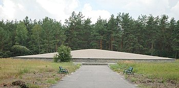 Mausoleum an der Gedenkstätte Sobibor