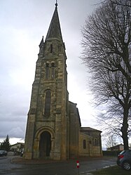The church in Prignac