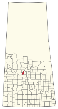 Location of the RM of Laird No. 404 in Saskatchewan
