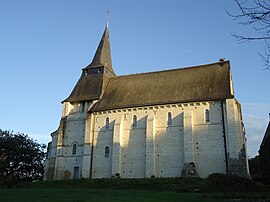The church of Saint-Martin, in Sarcé