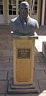 Menzies bust, at front of building