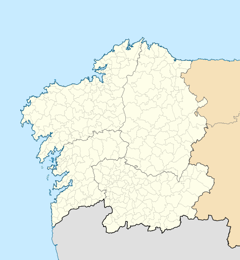 2013–14 Tercera División is located in Galicia