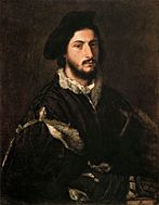 Titian Portrait of Vincenzo Mosti. 85 × 67 cm.