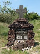 Tweede Slag, Rockanje. Monument honouring executed resistance members during WWII.