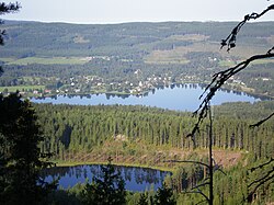 View of Uddheden and Gräsmark church