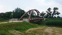Baron-Gustav-Berg-Brücke südlich von Wallern